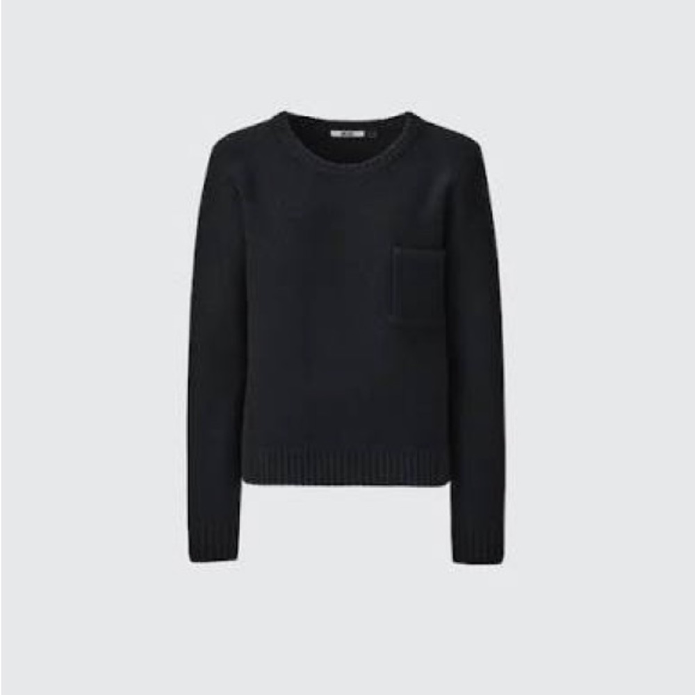 Uniqlo Women's Black Sweatshirt, size XS